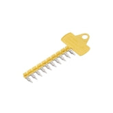 Weidmuller Cross Connector, yellow, 1 c/o, 10 way